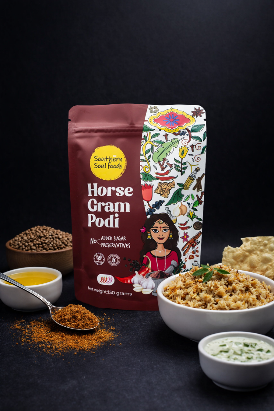 Horsegram Podi Rice (The Classic)